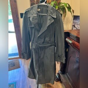 Vintage Army Green rain jacket size 40L